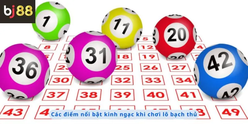 Các điểm nổi bật kinh ngạc